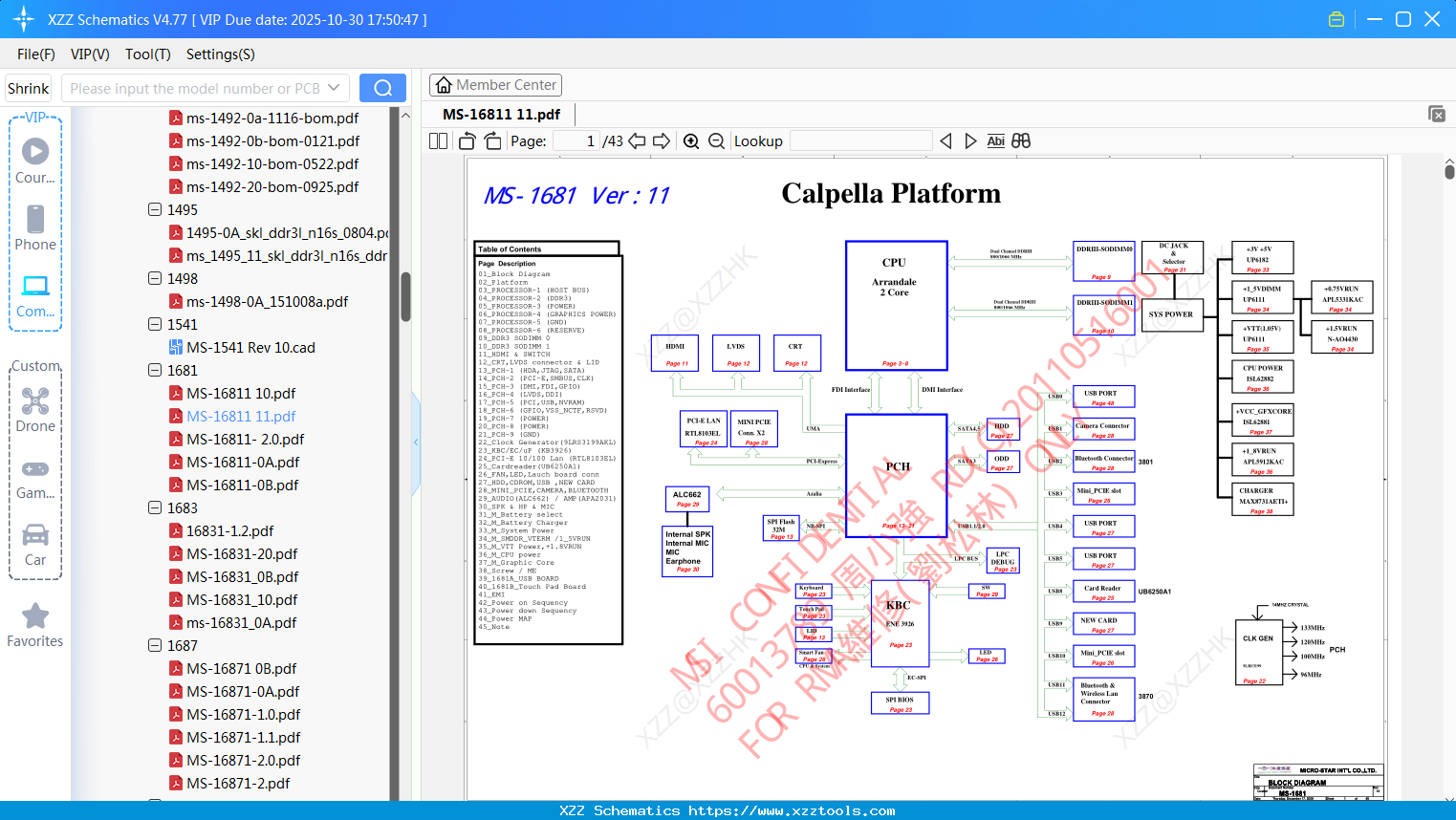 Laptop MSI MS-16811 11